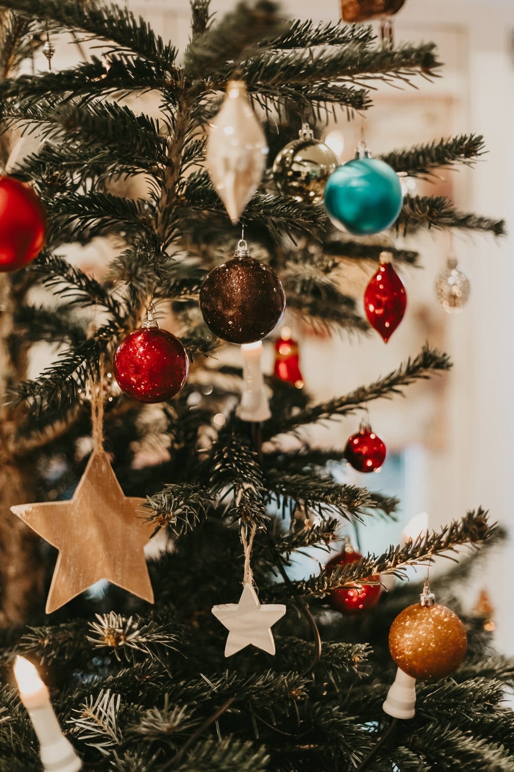 Photo of Christmas tree and Christmas decorations